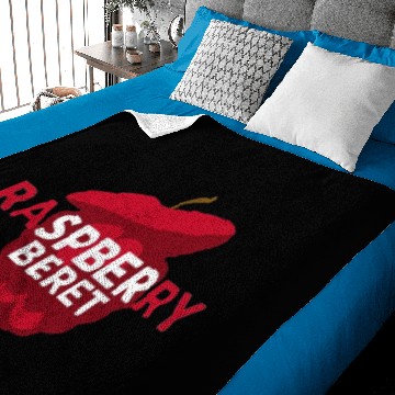 Discover Cute Raspberry Beret Baby Blankets