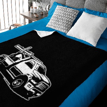 Discover Tow Truck Driver Baby Blankets