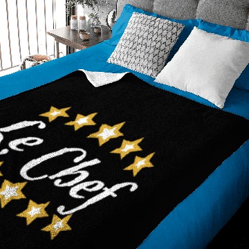 Discover Kitchen chef's hat 5 stars Master Le Chef Cool Baby Blankets