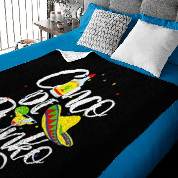 Discover Cinco De Drinko Funny Cinco De Mayo Baby Blankets