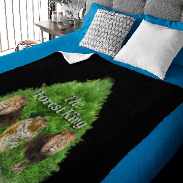 Discover Forest King Design Baby Blankets
