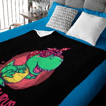 Discover mom mamasaurus Baby Blankets