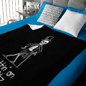 Discover Dancing Skeleton Puttin' on the Ritz Baby Blankets