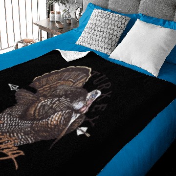 Discover Turkey Hunting Back Baby Blankets