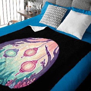 Discover Enchanted Lanterns: Twilight Grove Baby Blankets