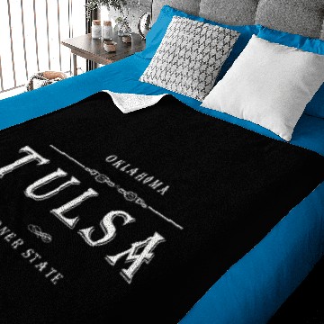 Discover Tulsa (OK) USA Baby Blankets