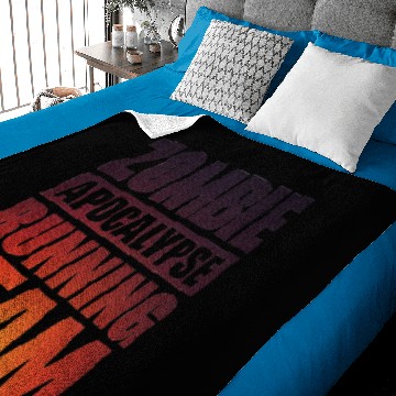 Discover Zombie Apocalypse Running Team Baby Blankets