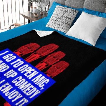 Discover Stand Up Comedy Merchandise Baby Blankets