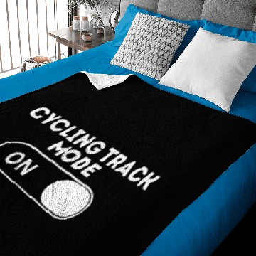 Discover Cycling Track Mode Baby Blankets