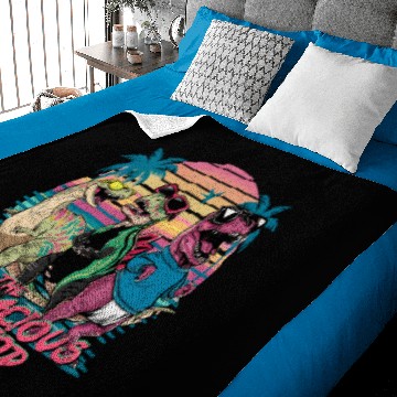 Discover The Bodacious Period - Bold Retro Design Baby Blankets