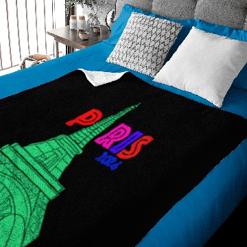 Discover Paris 2024 Baby Blankets