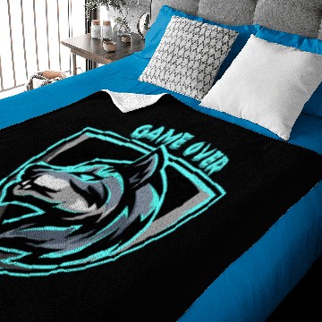 Discover GAME OVER Baby Blankets
