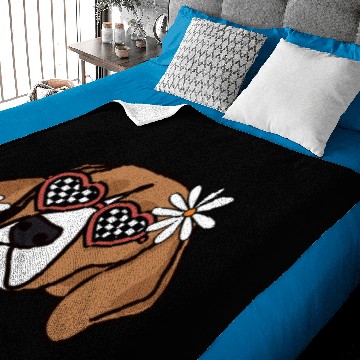 Discover Beagle Retro Dog Baby Blankets