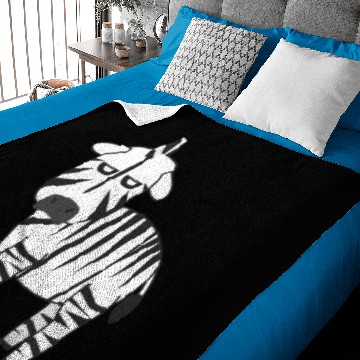 Discover Grumpy Zebra Baby Blankets