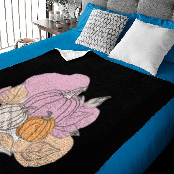 Discover Vegetable -Pumpkin Baby Blankets