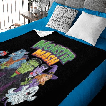 Discover monster mash Baby Blankets
