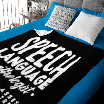 Discover Speech Language Pathologist Prevent Assess Baby Blankets