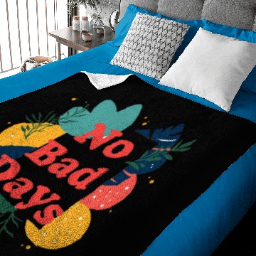 Discover NO BAD DAYS Baby Blankets