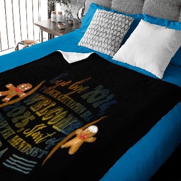 Discover 2024 Procrastination Era, 2025 Growth Mindset Era Baby Blankets