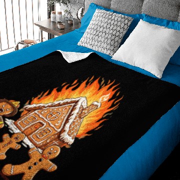 Discover Gingerbread Emergency Baby Blankets