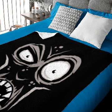 Discover Nosferatu Vampire Face Baby Blankets