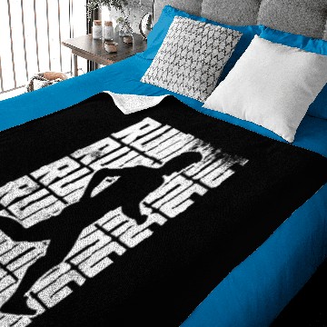 Discover Funny Running Baby Blankets