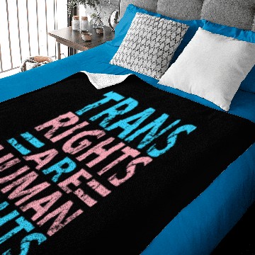 Discover Trans Rights Are Human Rights Equality Statement Baby Blankets