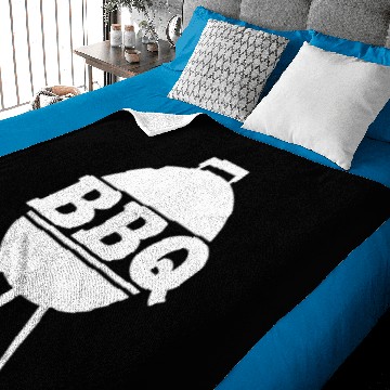 Discover Simple BBQ Grill Icon Baby Blankets