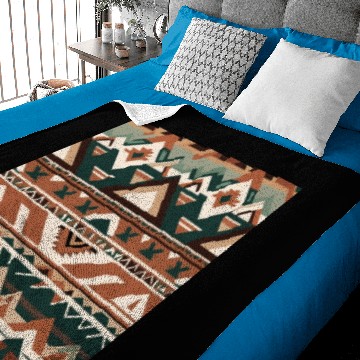 Discover Aztec Geometry Baby Blankets