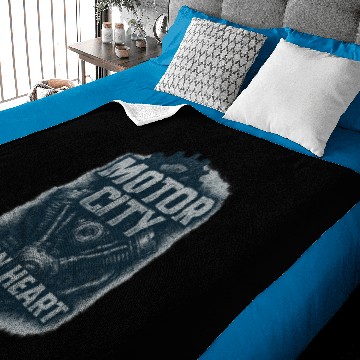 Discover 20250509 1533 Motor City Pride simple compose 0 Baby Blankets