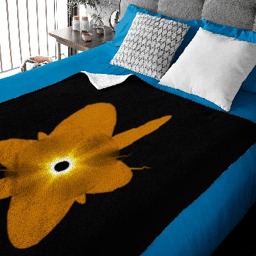 Discover Science Geeks Eclipse Sun Baby Blankets