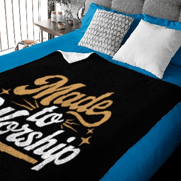 Discover Made to Worship Baby Blankets
