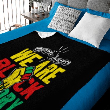 Discover We Are Black History Juneteenth Baby Blankets