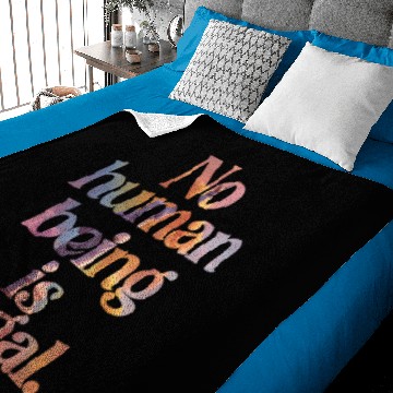 Discover no human is illegal - The Original (Art Edition) Baby Blankets