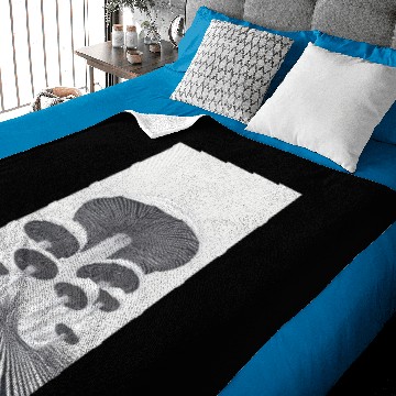 Discover Optical Mushroom Forest Baby Blankets