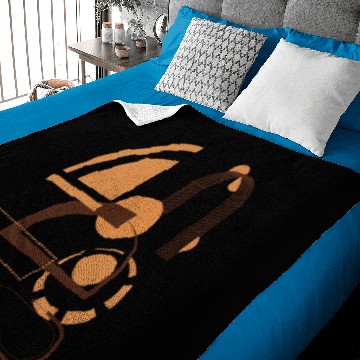 Discover Abstract Geometric Pattern in Earth Tones Baby Blankets