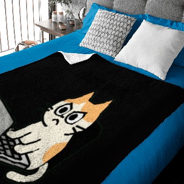Discover Furious Cat Tech Meme Design "Aniverse Cats" Baby Blankets