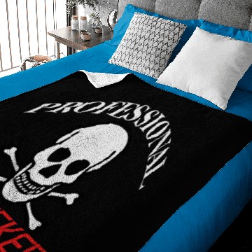Discover Professional Ass-Kicker (Skull & Crossbones) Baby Blankets