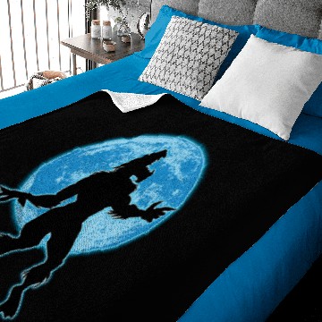 Discover Werewolf and moon Baby Blankets
