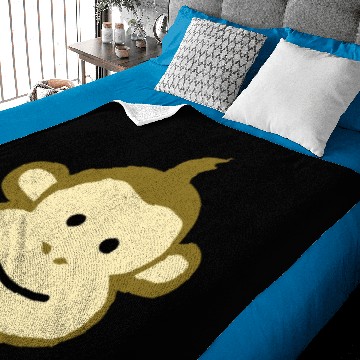 Discover Monkey Face Baby Blankets