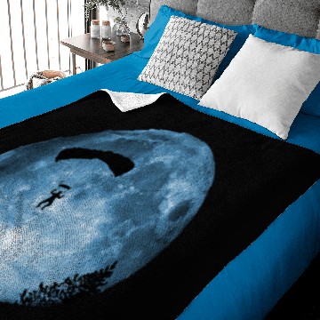 Discover ET Parachutist Baby Blankets