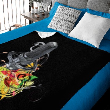 Discover microphone effects Baby Blankets