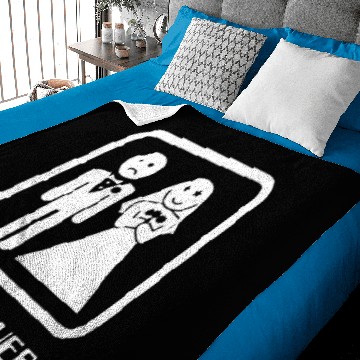 Discover Mens GAME OVER funny wedding tuxedo bachelor party Baby Blankets