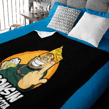 Discover Wisconsin - F**k MInnesota Baby Blankets