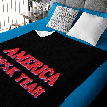 Discover Team America F Yeah Baby Blankets