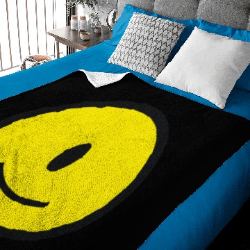 Discover Smiley Cyclops Icon 2c Baby Blankets