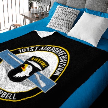 Discover 101st Airborne patch with CIB Baby Blankets