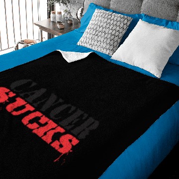 Discover Cancer Sucks Baby Blankets