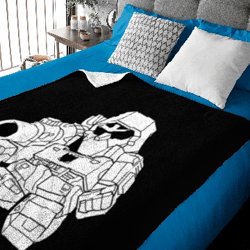 Discover Mini Megatron Baby Blankets