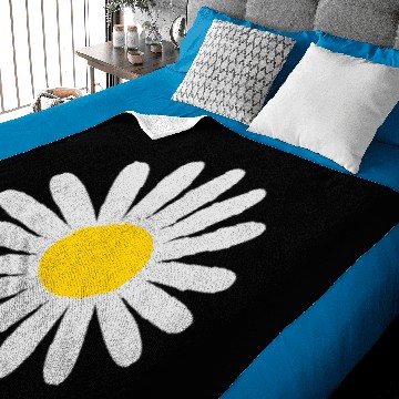 Discover Daisy flower Baby Blankets